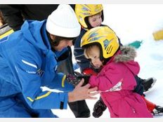 Mit Bobo in der Windelskischule - Die Kleinsten auf der Piste