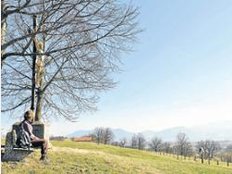 Habach: Über Hügel zu den Mühlen