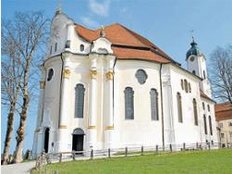 Meditationswandern von der Wieskirche nach Rottenbuch