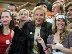 Berliner Schauspielschüler protestieren bei Gottschalk