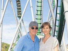 Filmstar besuchte das Universal Resort