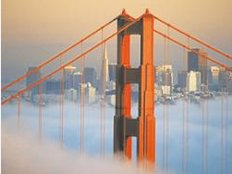 Die Golden Gate Bridge in San Francisco wird 75 Jahre alt