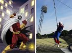 Spiderman erobert das Olympiastadion! tz-Leser gewinnen bei außergewöhnlicher Aktion.
