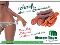 Rote Lola: Diese Wurst-Werbung ist zu scharf für die Frauenunion