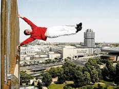 Freerunner und Parkour