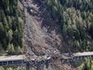 Felssturz an der Felbertauernstrasse in &Ouml;sterreich