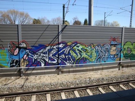 Graffiti-Serie: Täter nach Dreivierteljahr ermittelt