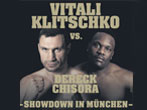 Vitali Klitschko Dereck Chisora am 15. Februar bei  Mercedes-Benz München