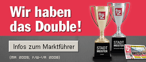 Wir haben das Double!