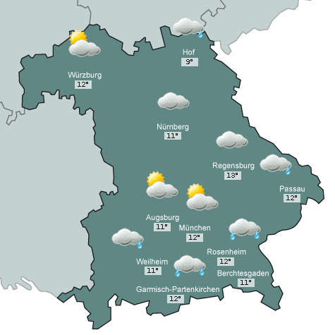 Wetterkarte